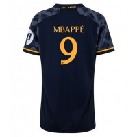 Camisa de time de futebol Real Madrid Kylian Mbappe #9 Replicas 2º Equipamento Feminina 2023-24 Manga Curta